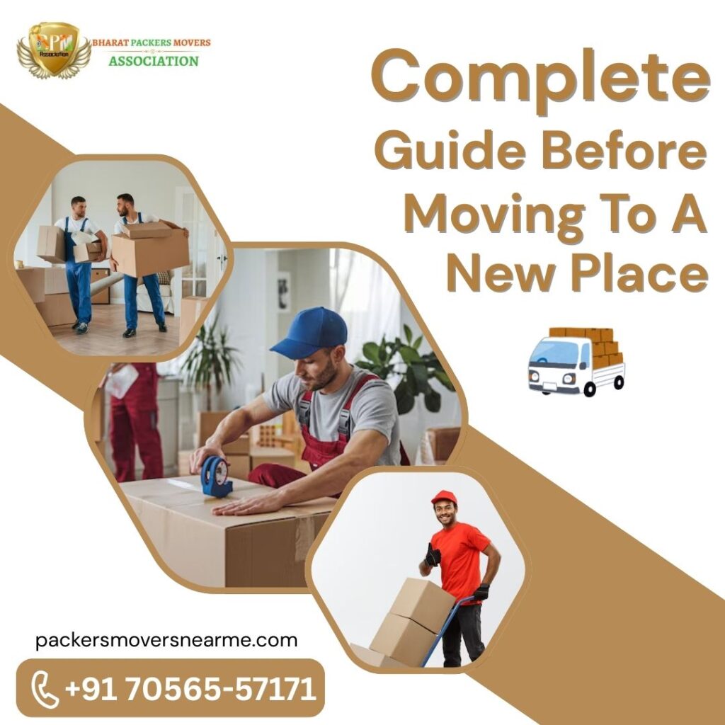 Complete Guide Before Moving to a New Place