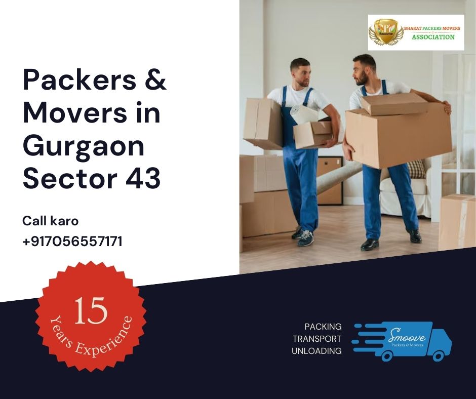 Packers and Movers in Gurgaon Sector 43