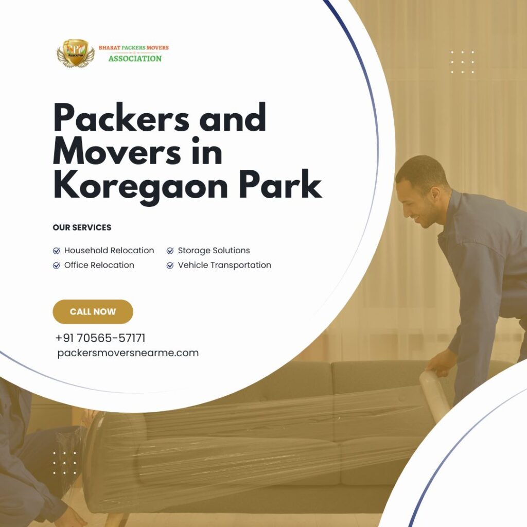 Best Packers and Movers in Koregaon Park
