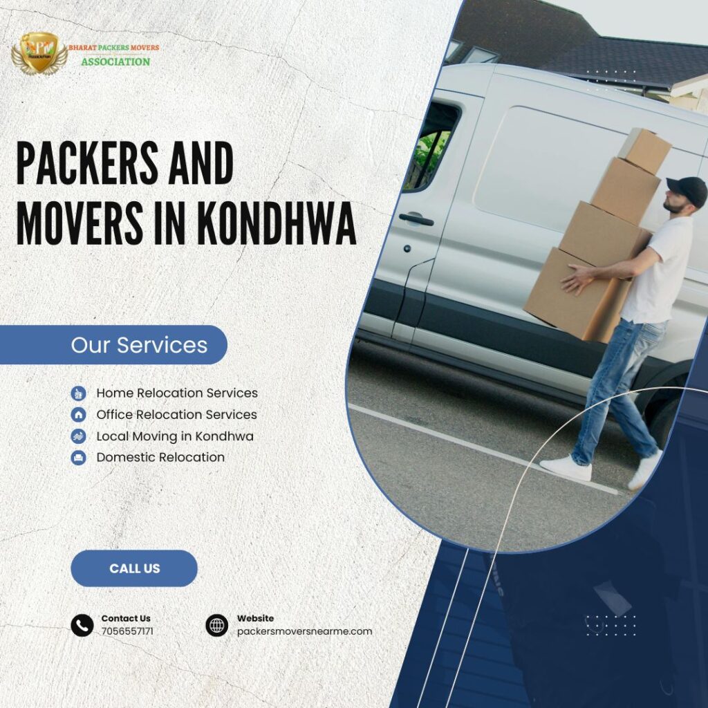 Packers and Movers in Kondhwa